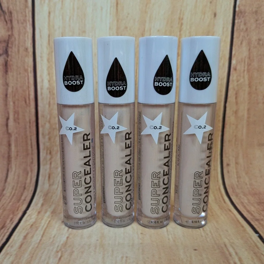 Relove by Revolution Super Concealer C0.2 Hydra Boost 3ml Lot of 4